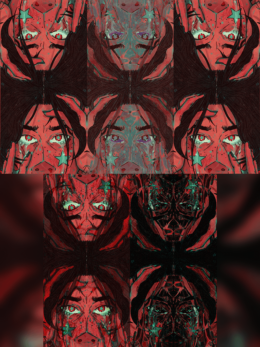 Bad Time Charlie - DIGITAL WALLPAPER SET product image (9)