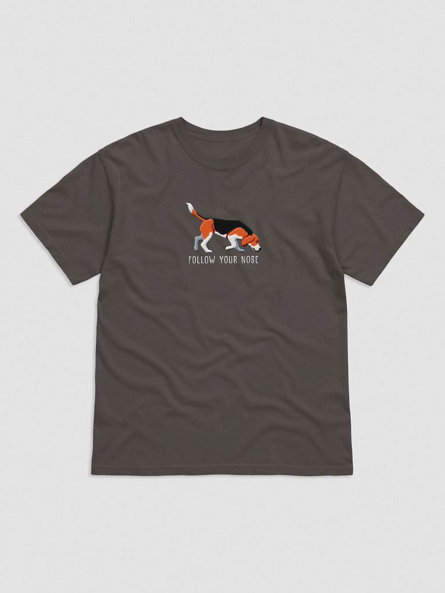 Follow Your Nose T-Shirt(Embroidered) of a Beagle product image (2)