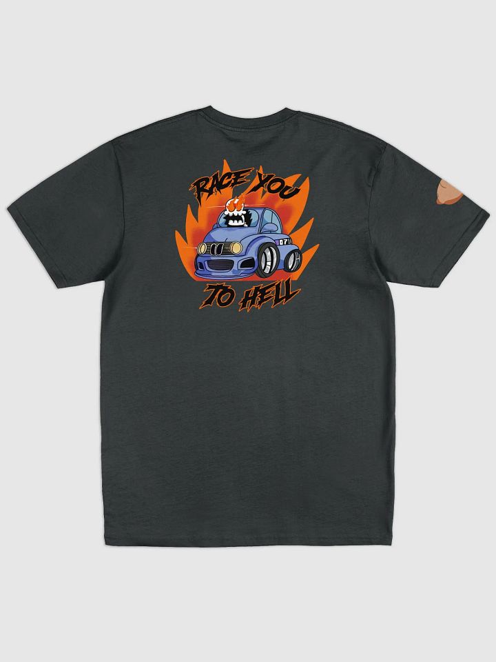 Race you to HELL shirt ( Premium Heavyweight ) product image (1)