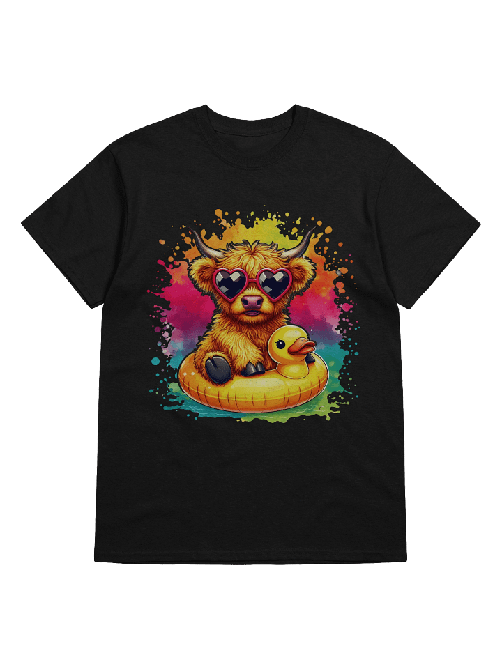 Vacation Vibes Highland Cow Shirt product image (2)