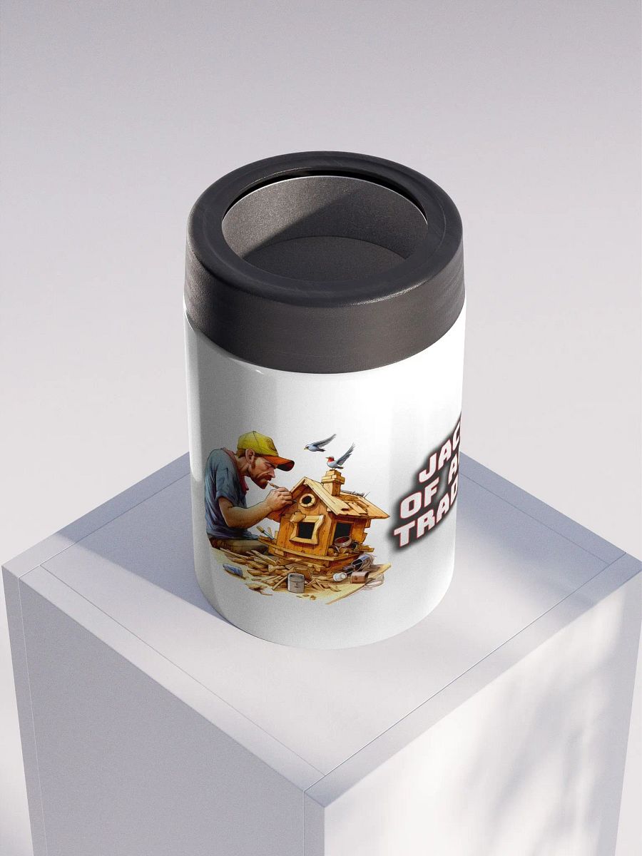 Jack of all Trades Stainless Steel Koozie product image (5)
