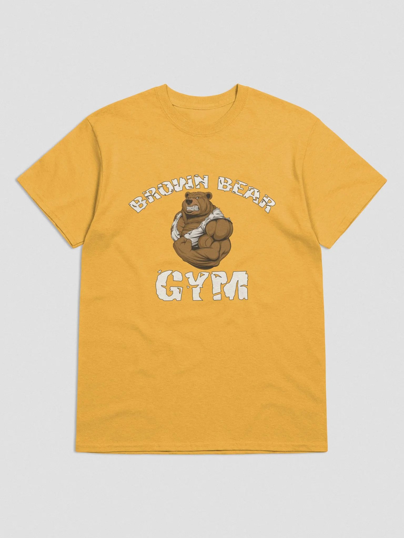Brown Bear Gym - Light Colored T-Shirt product image (8)