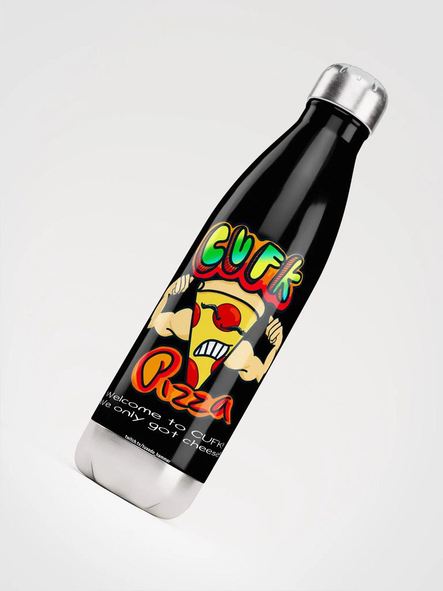 CUFK Pizza Stainless Steel Water Bottle product image (4)