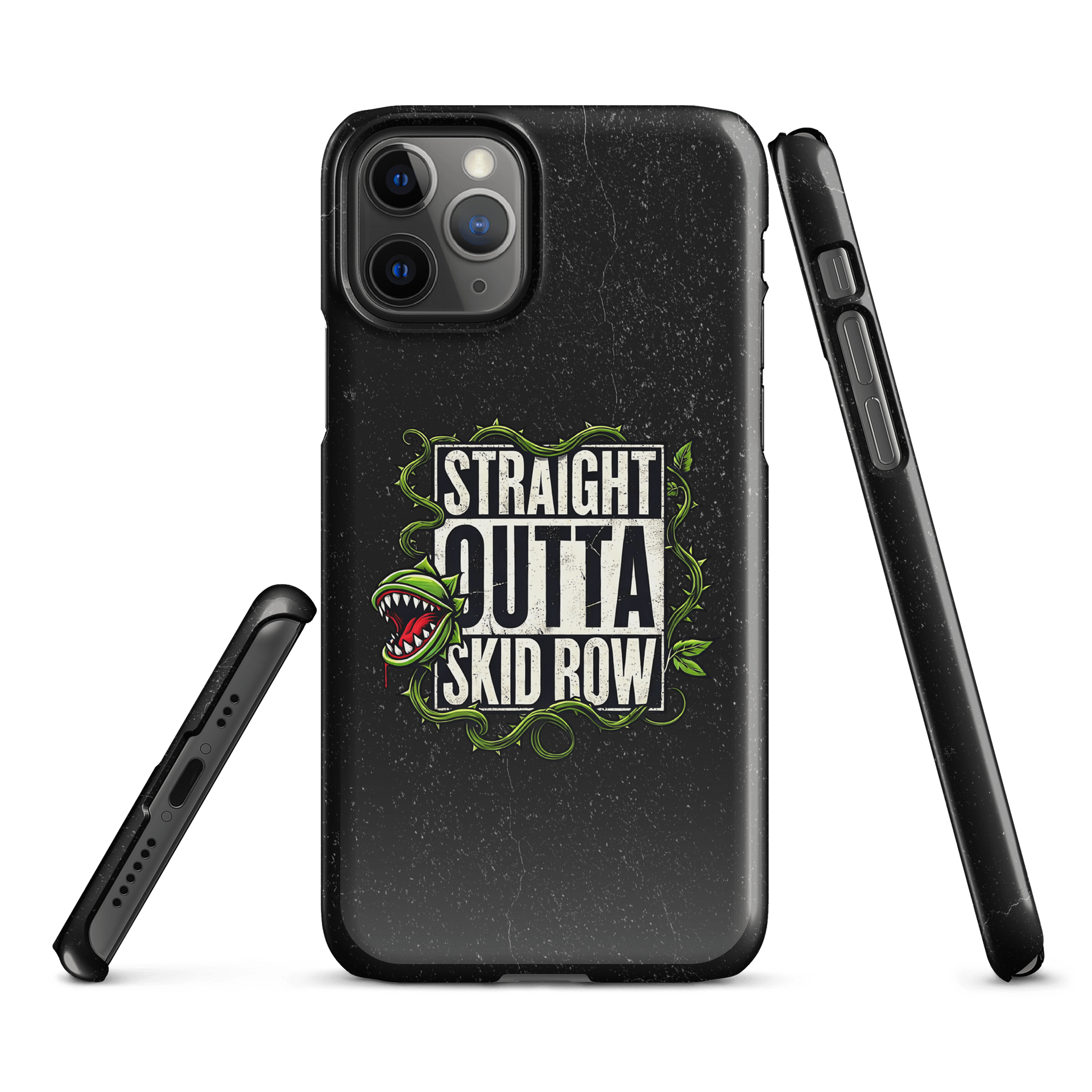 Straight Outta Skid Row Little Shop of Horrors iPhone Case – Snap-On Broadway Phone Cover product image (3)