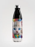 Rainbow Kitten Stainless Steel Water Bottle product image (1)