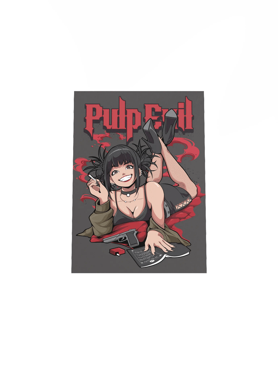 Pulp Evil Anime Girl Poster product image (39)