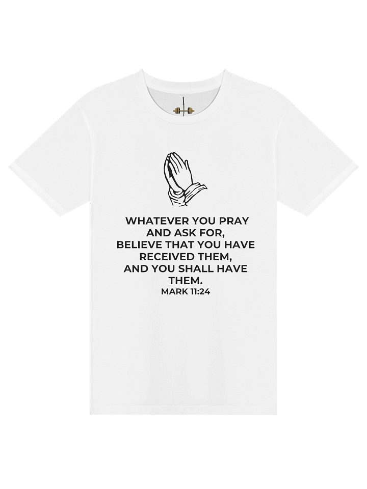 Mark 11:24 Unisex Tee [Dark] product image (2)