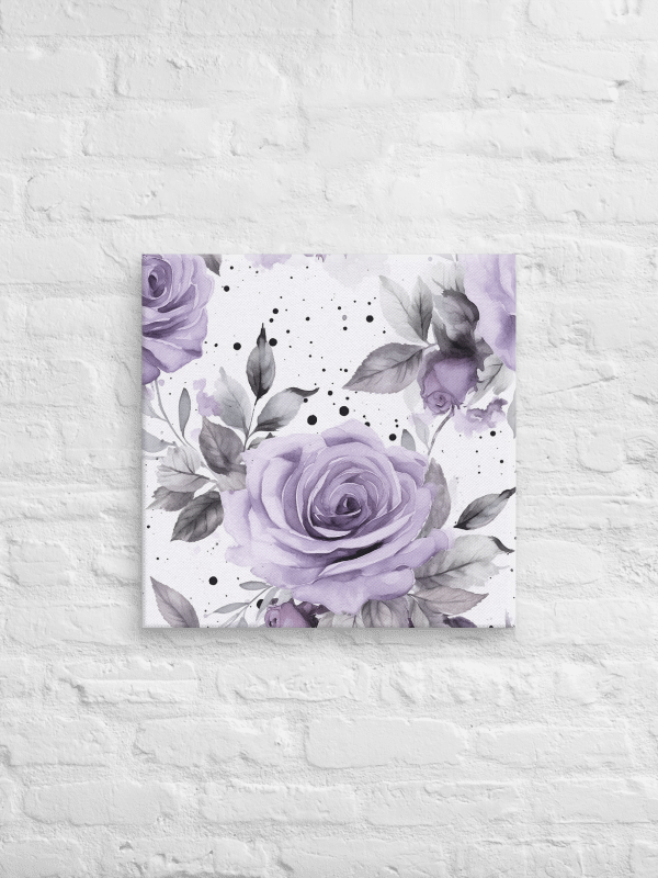 Purple Rose Passion: Canvas Print product image (2)