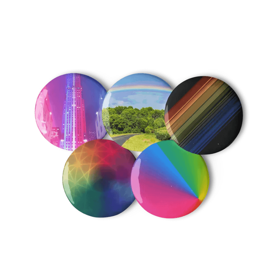 Dreaming in Full Color Album Art Button set product image (3)
