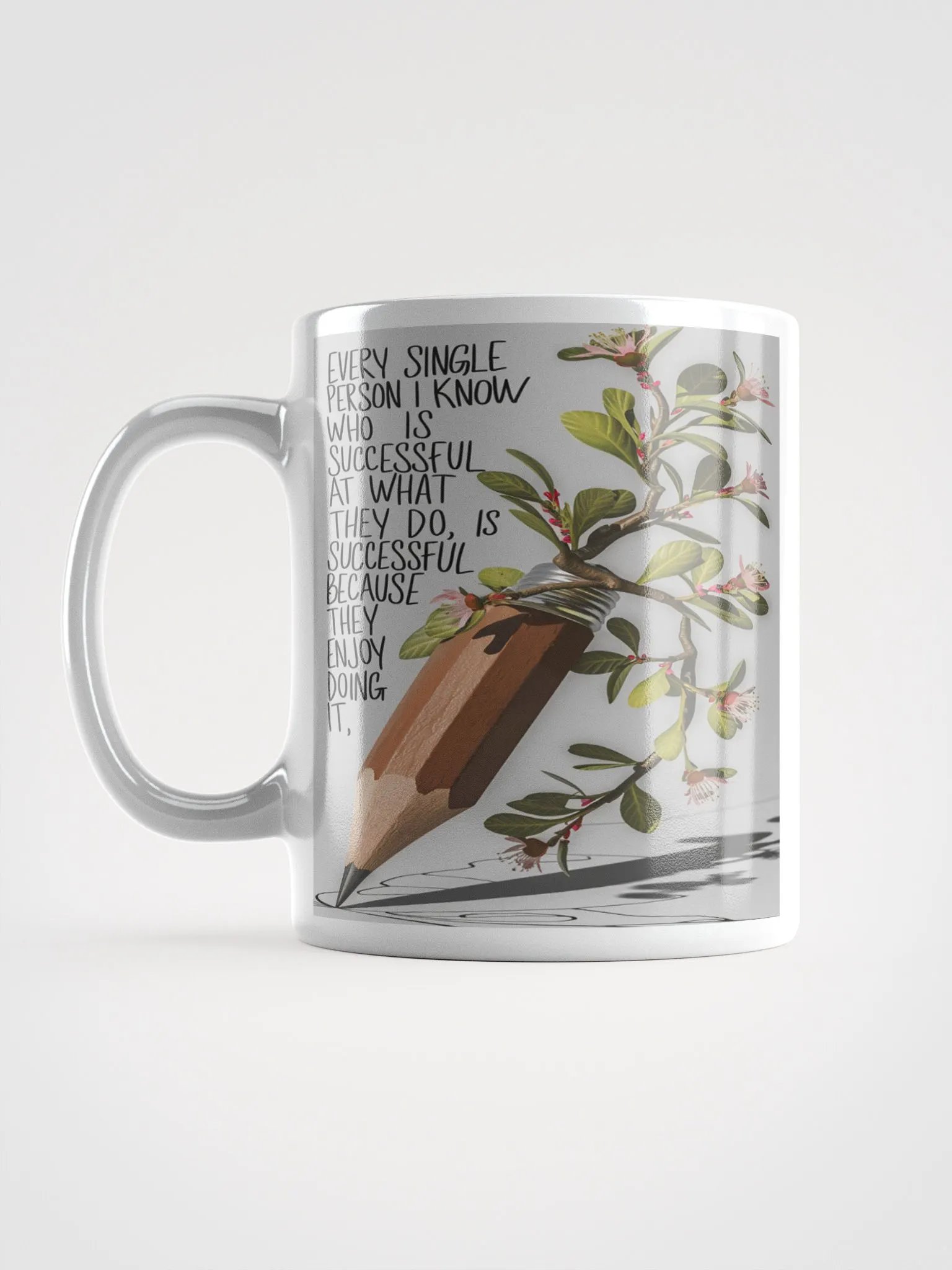 Blossoming Success White Mug product image (6)