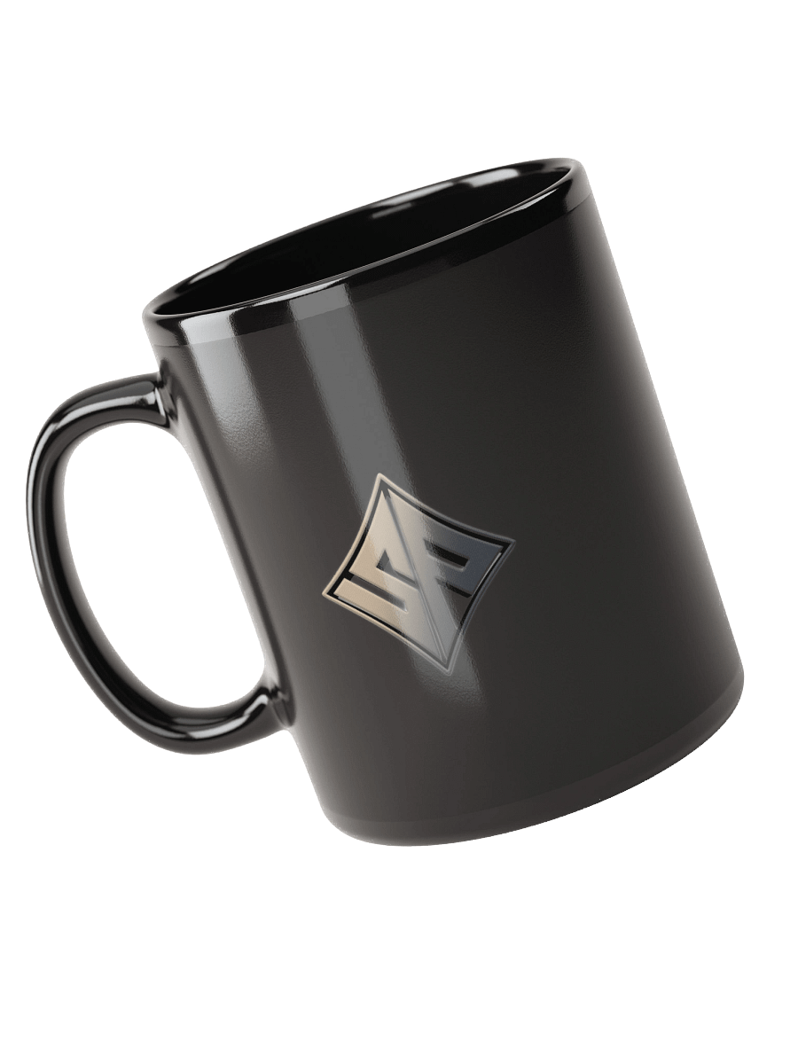 Just Chillin' Glossy Black Mug product image (5)