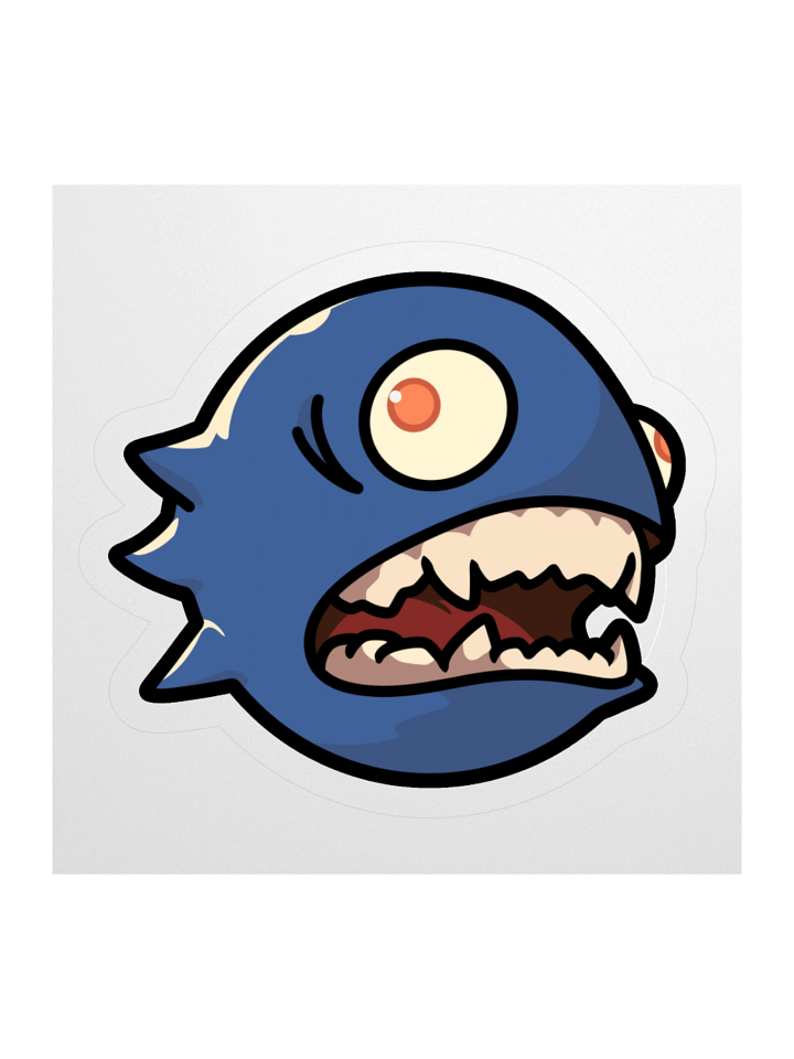"Curse of the Chomp" – Stickers – Multiple Sizes product image (1)