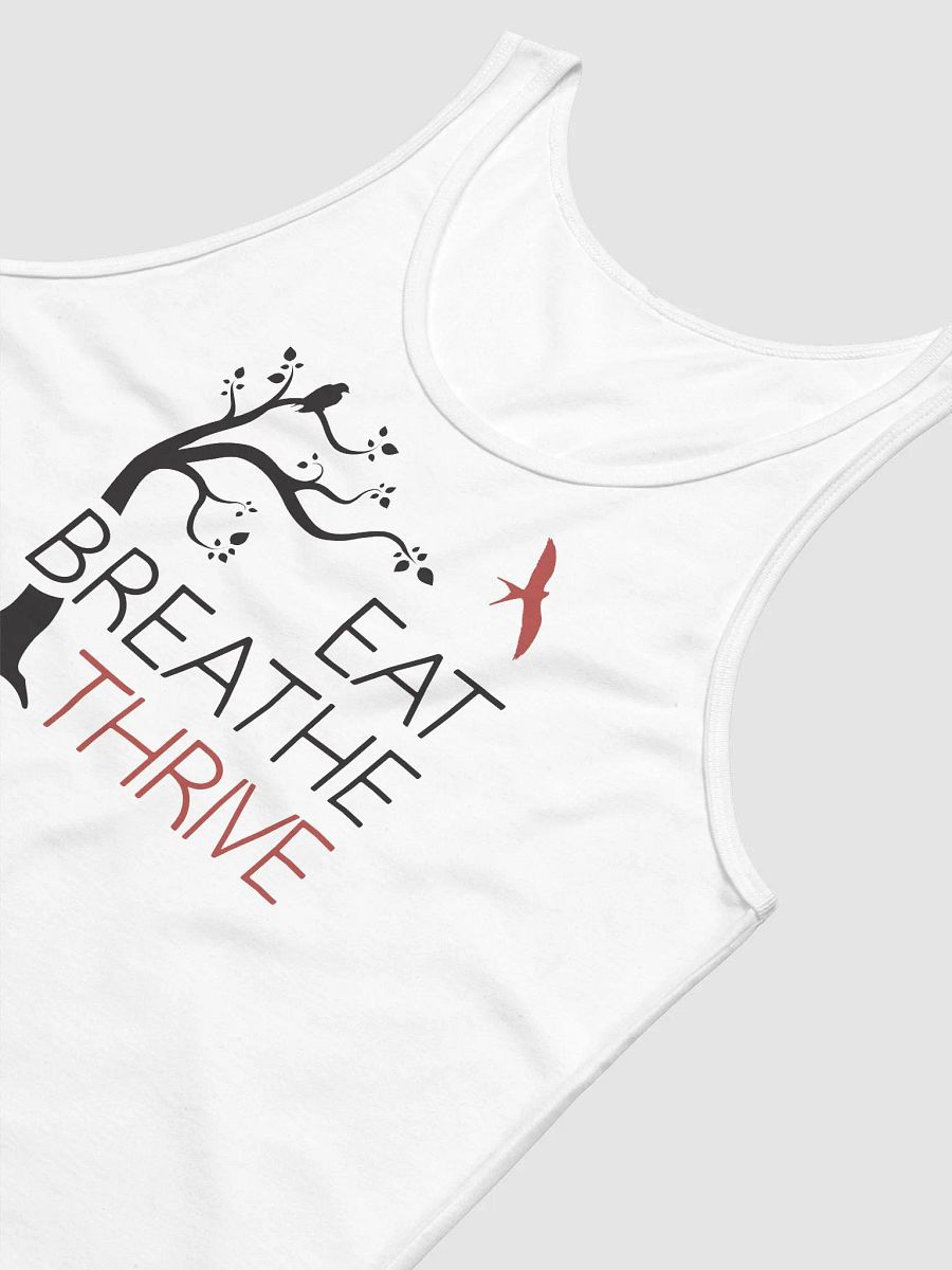 Eat Breathe Thrive | white tank product image (3)