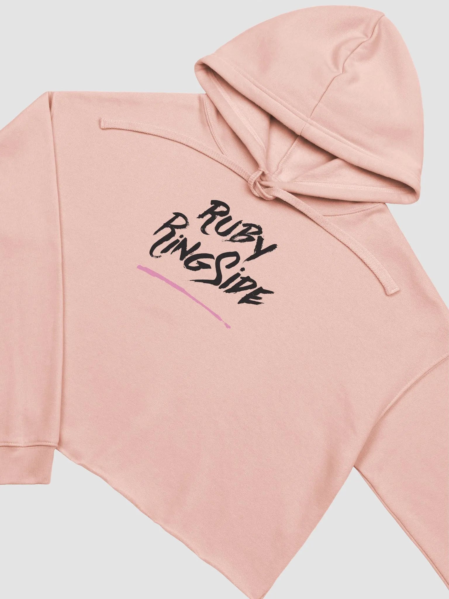 Ruby Ringside Bella+Canvas Fleece Crop Hoodie product image (11)