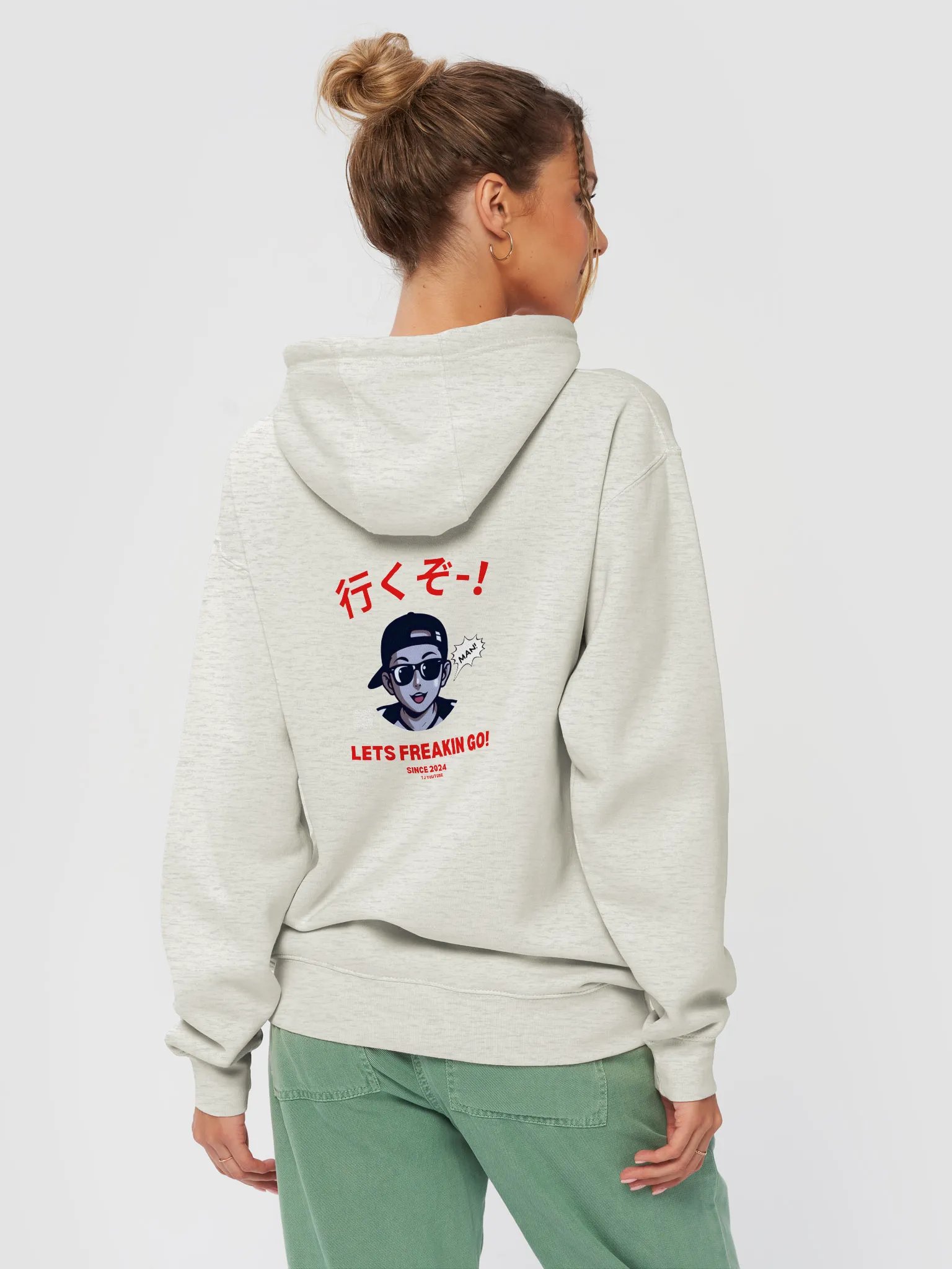 Let's Freakin Go! Illustrated Hoodie product image (4)