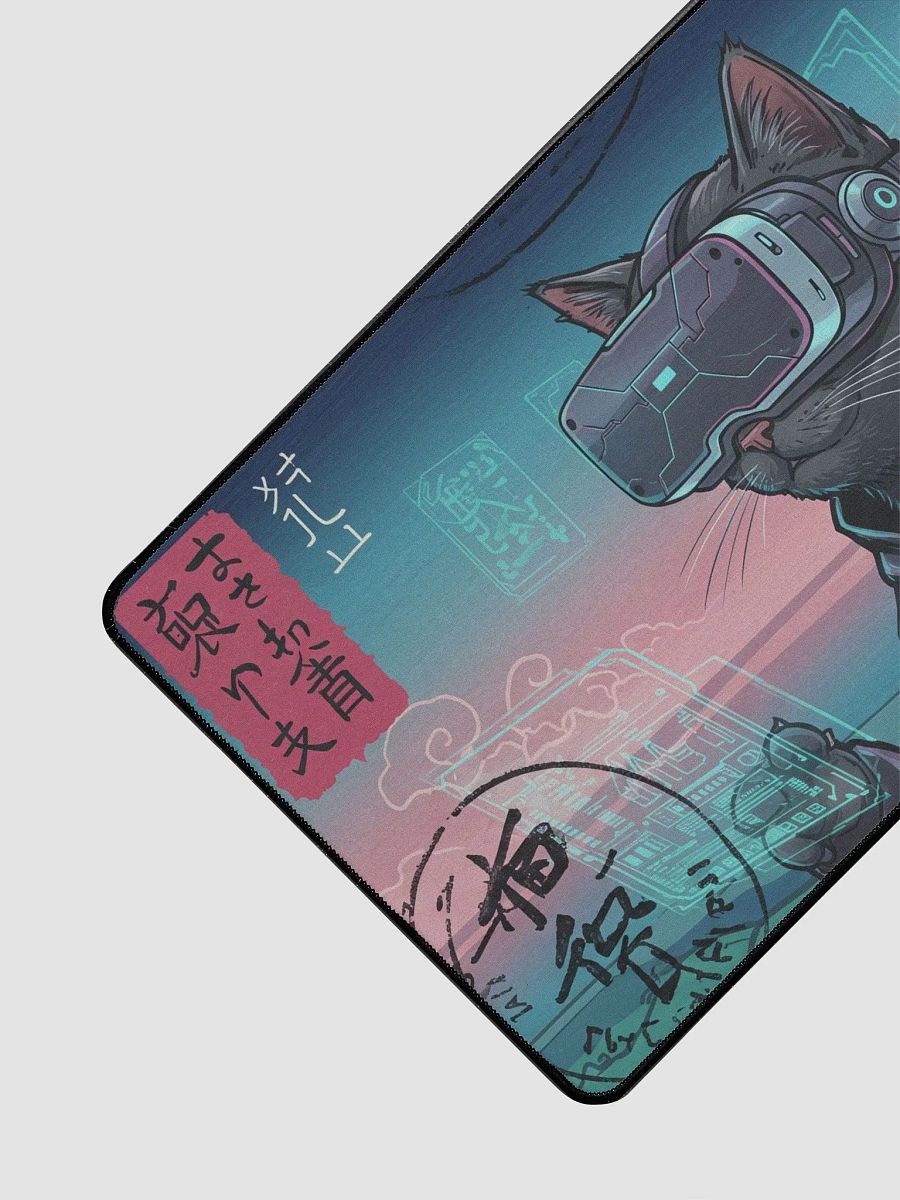 Desk Mat - "hacker Cat" #R2 product image (4)