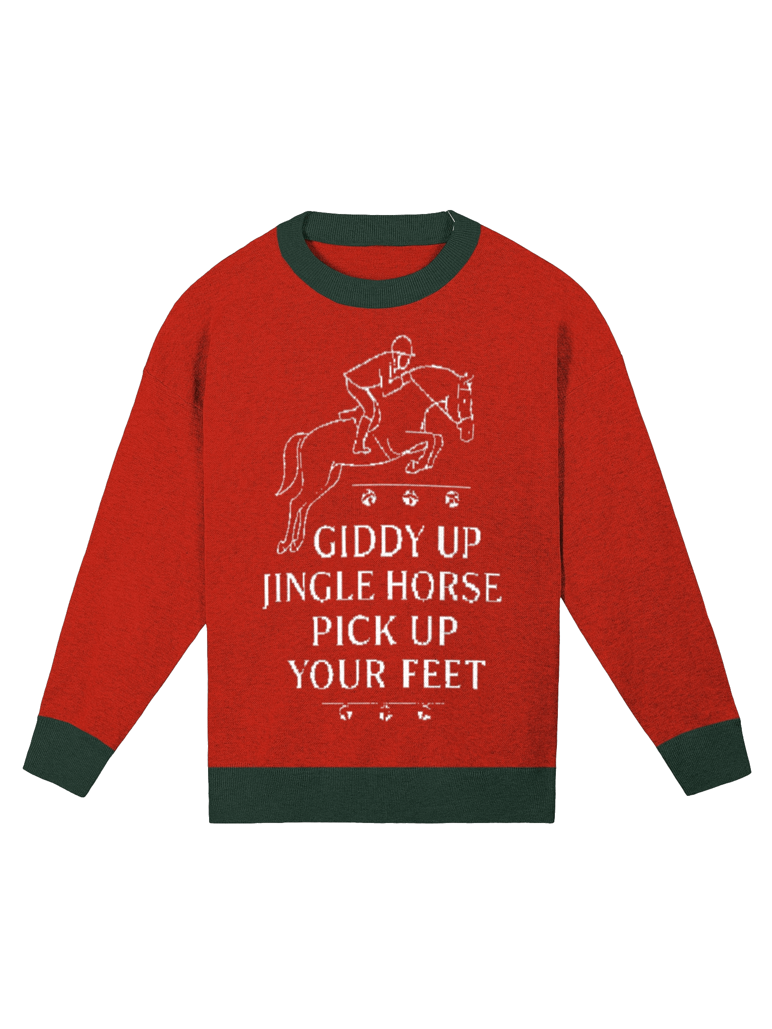 The Giddy Up Jingle Horse Sweater product image (1)