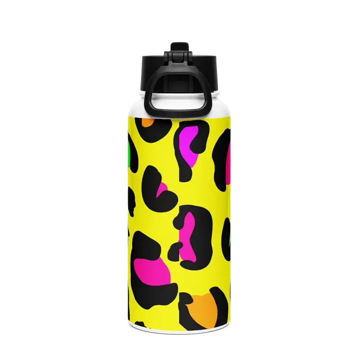 Leopard Luxe Stainless Steel Water Bottle product image (2)