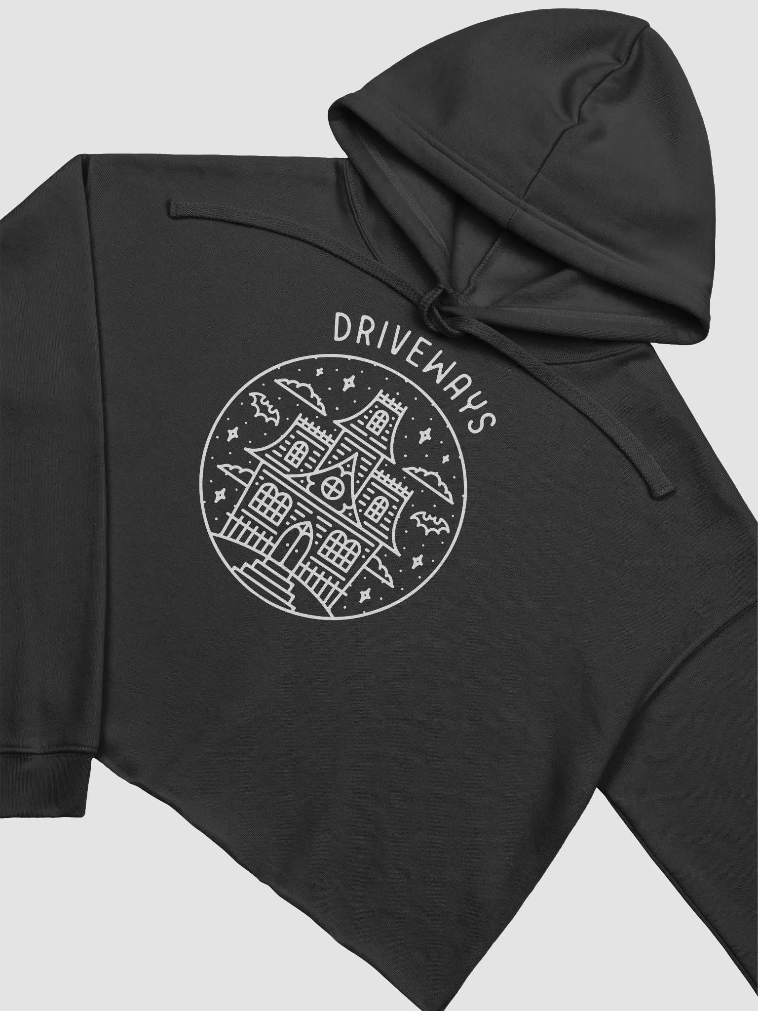 Haunted House Cropped Hoodie product image (12)