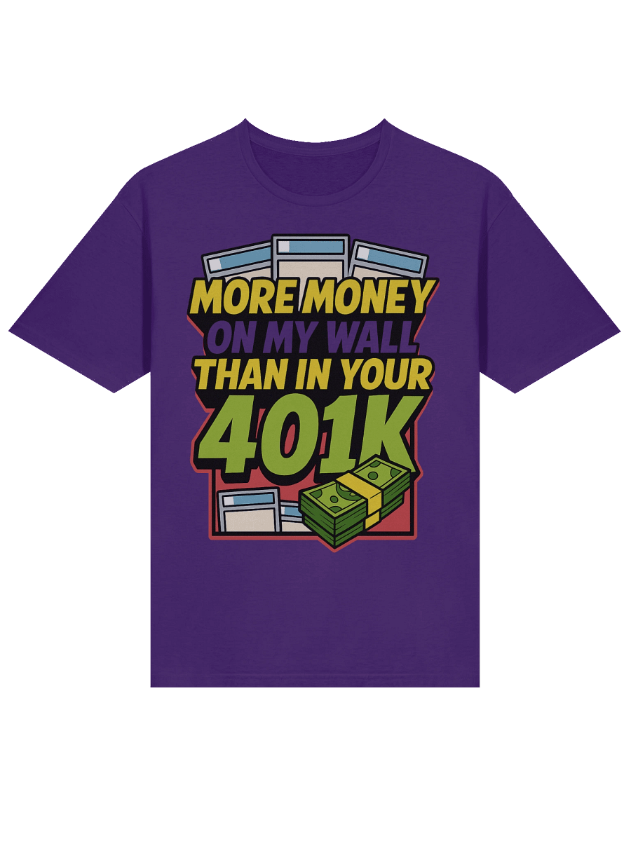 More Money on My Wall Than in Your 401k – Comic Collector Slab Wall Flex Tee product image (30)