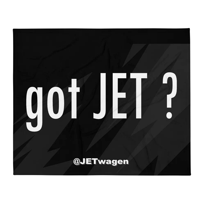 got JET? - Throw product image (1)