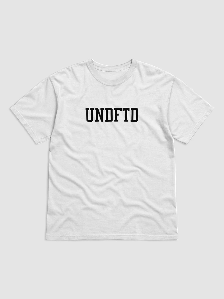 UNDFTD Men's T-Shirt (White/Black) product image (1)