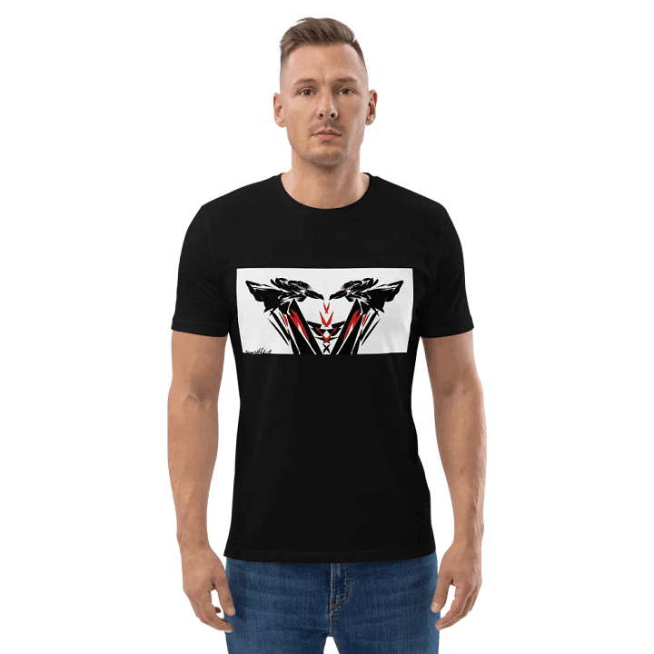 RAVENS EcoOrganic Cotton Unisex Tshirt by Song in the Wind product image (3)