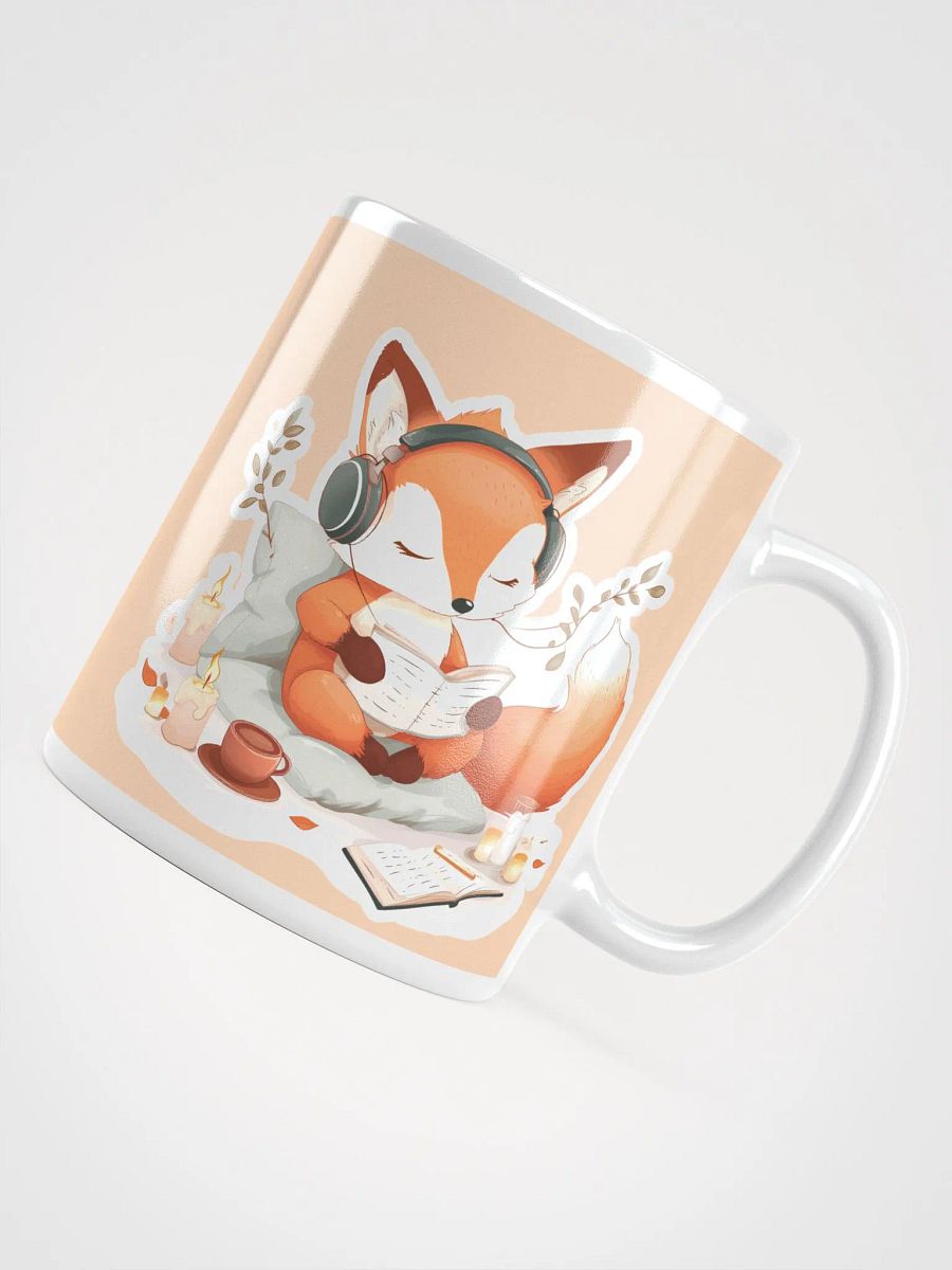 Mug Cozy Reading Fox product image (4)