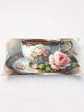 Floral Vintage Rose Teacup Pillow product image (1)