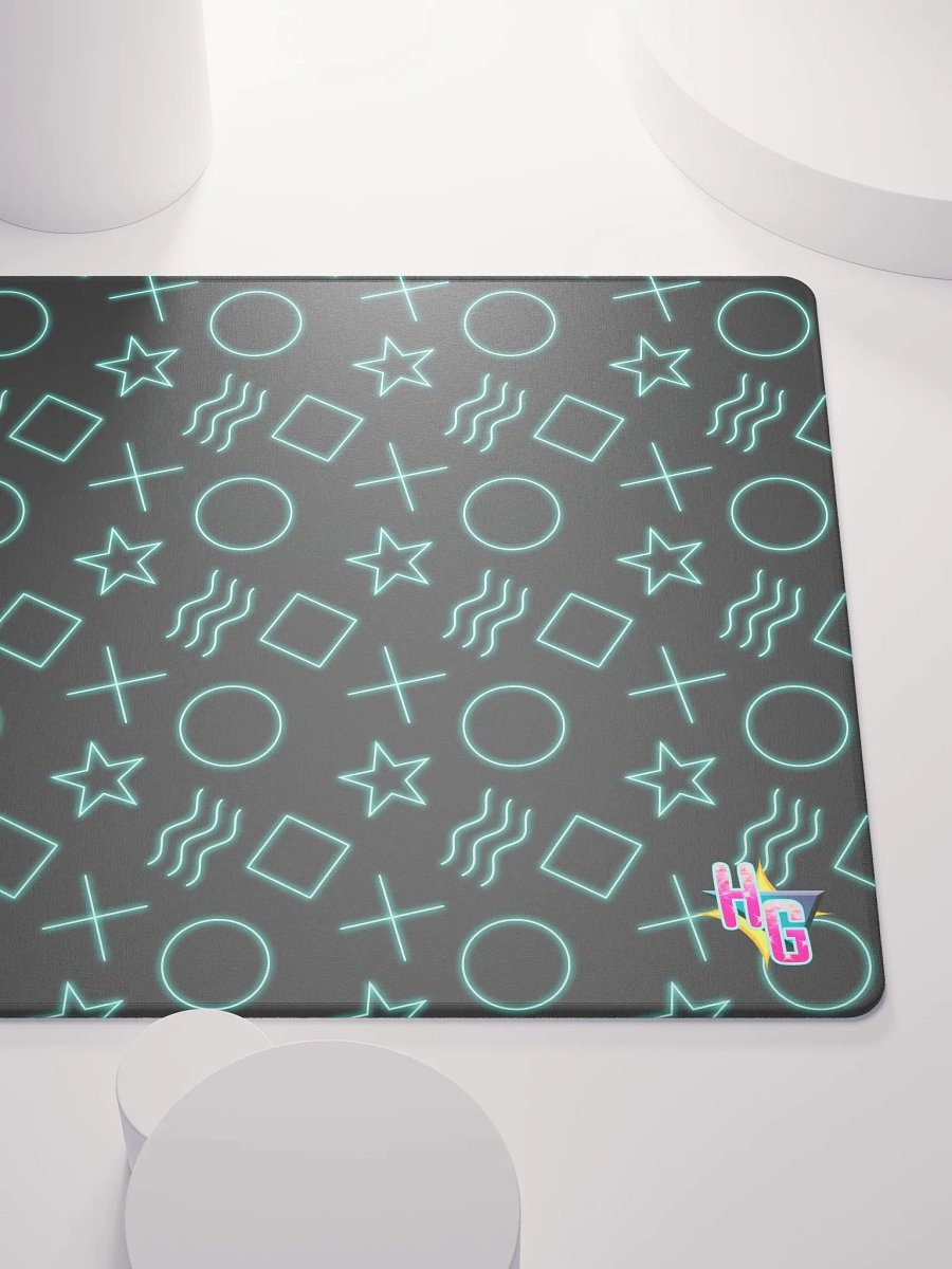 ESP Card Pattern Hunter's Guild Emblem Mouse Pad—Minty Edition product image (5)