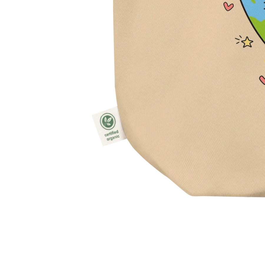 “Being Vegan Isn’t a Diet” Organic Tote Bag product image (2)