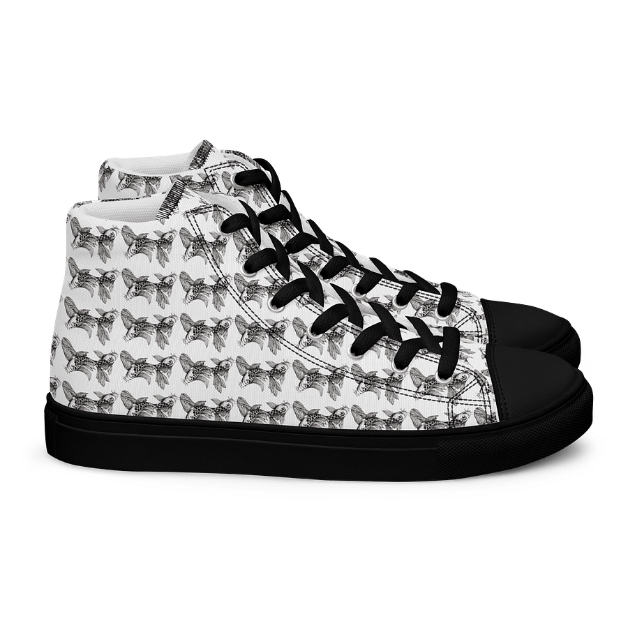Koi Fish - Men's High Top Canvas Shoes product image (2)