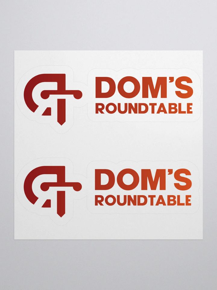 Dom's Roundtable Sticker product image (2)