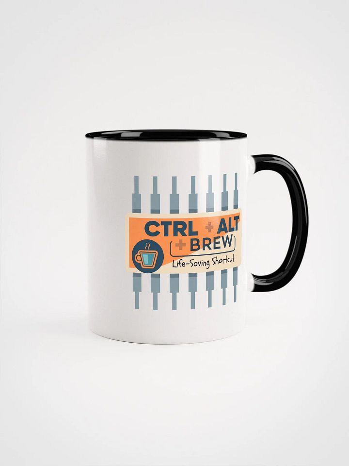 CTRL + ALT + BREW Ceramic Mug product image (1)
