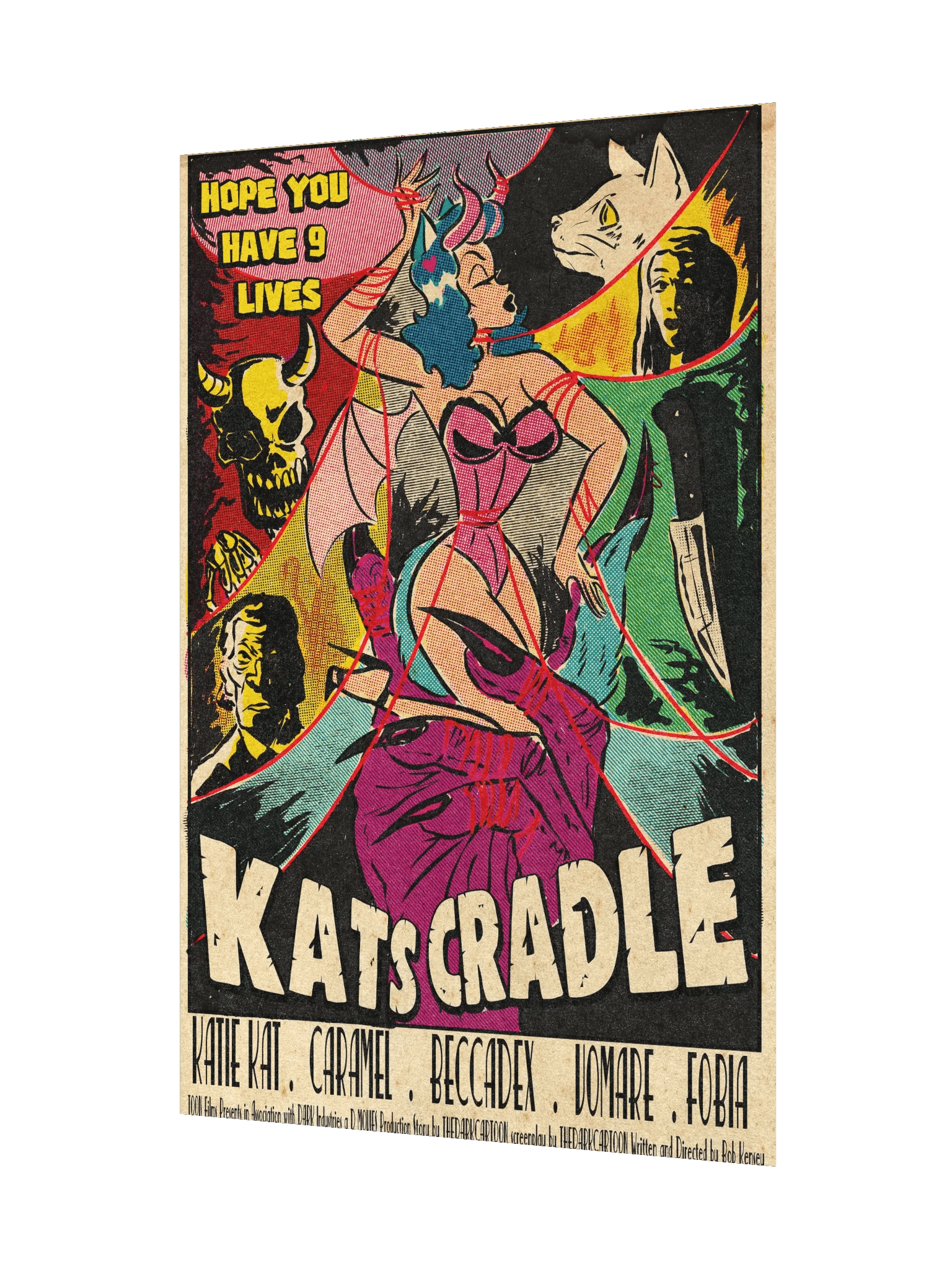 Retro Halloween Movie -Print product image (3)