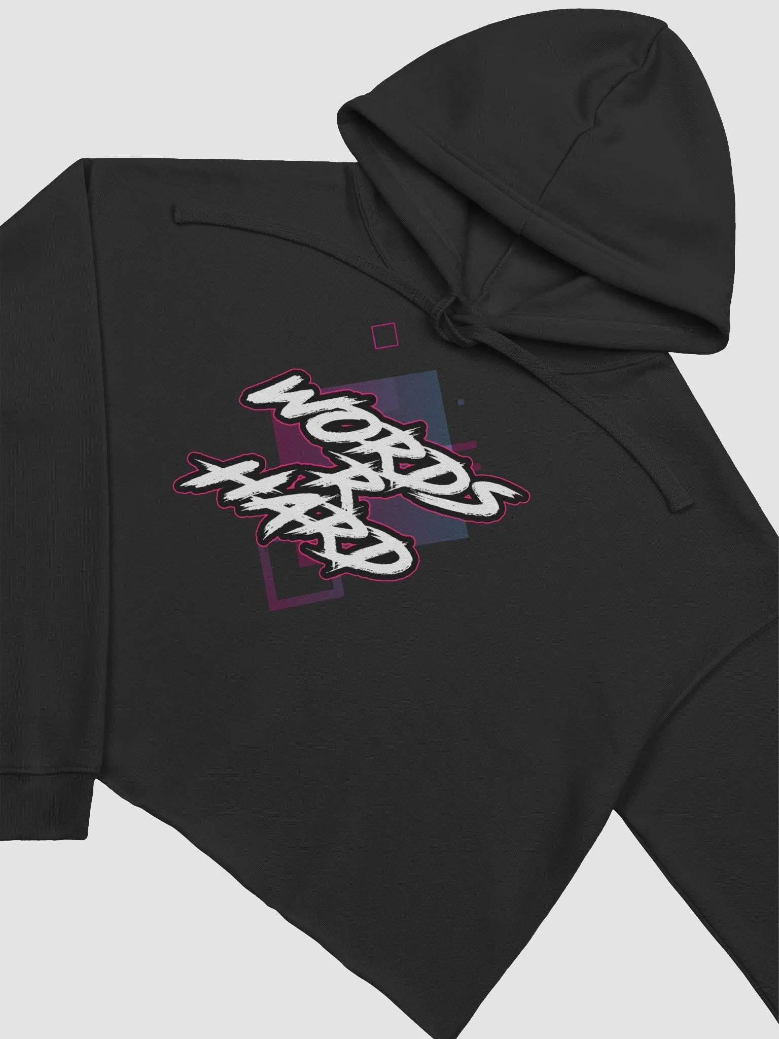 Words R Hard - Women's Crop Hoodie product image (6)