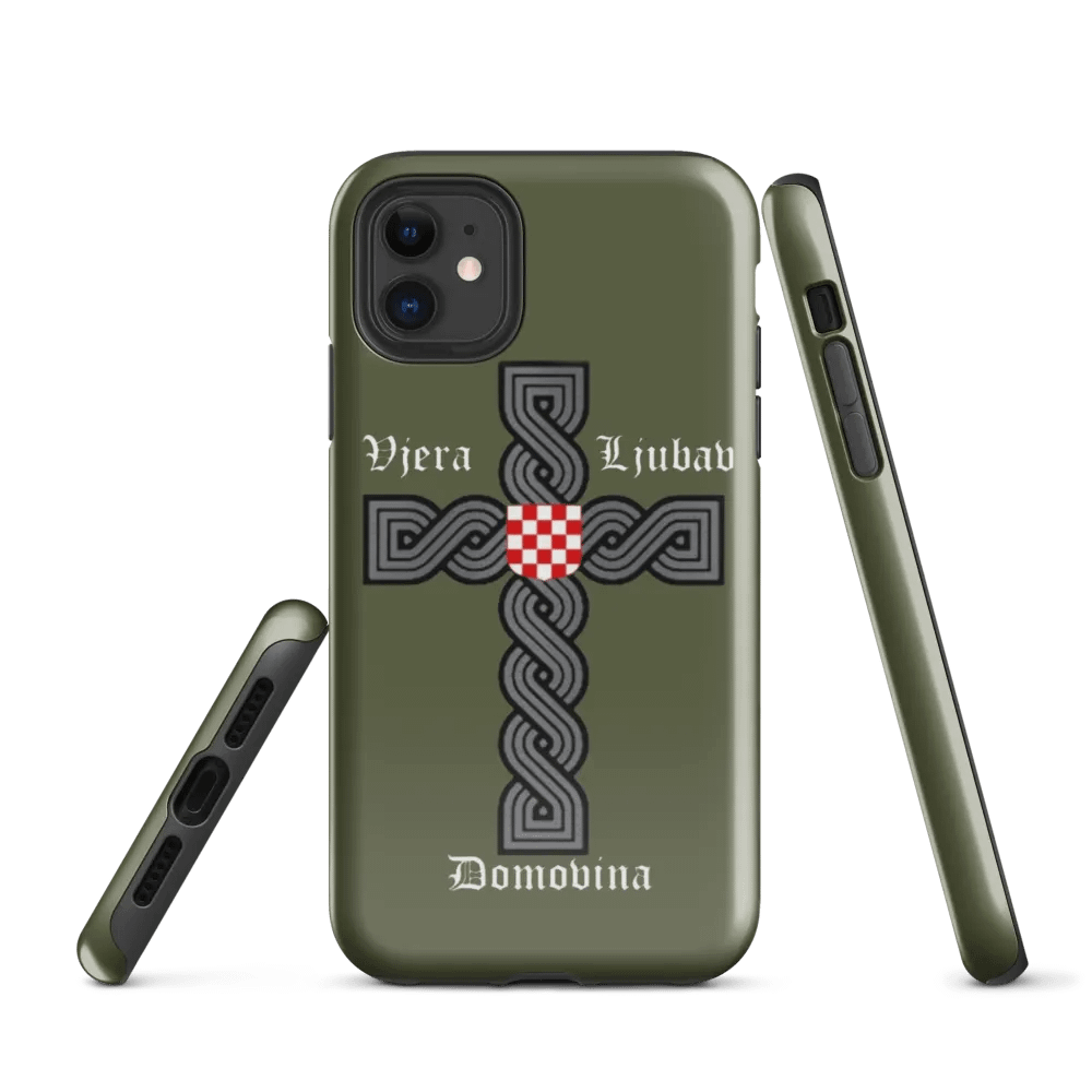 Vjera Ljubav Domovina Tough iPhone® Case product image (1)