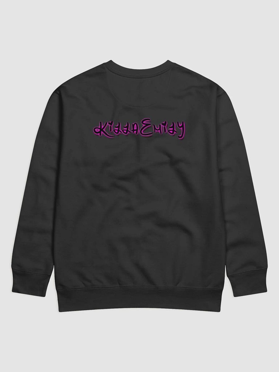 PINK HEART BUTT SWEATSHIRT WITH AUTOGRAPH ON BACK product image (2)