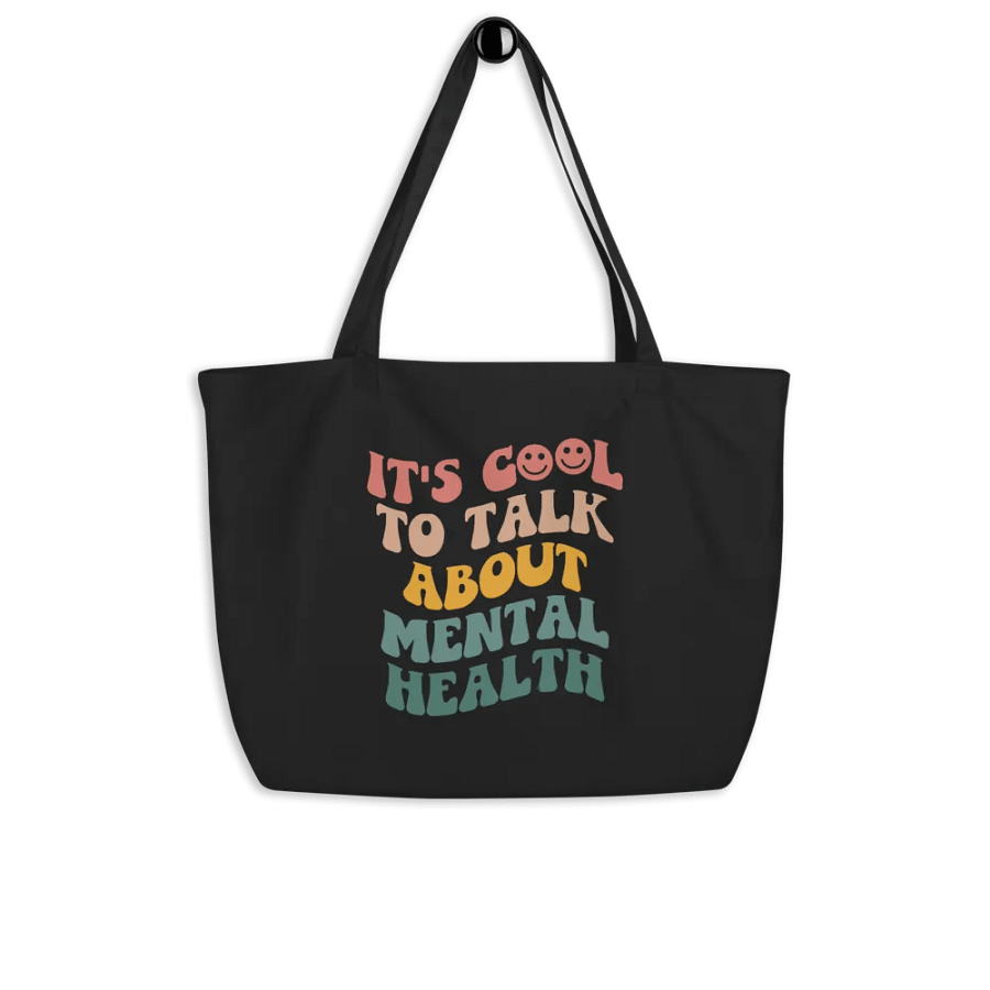 It's Cool To Talk About Mental Health Tote product image (5)