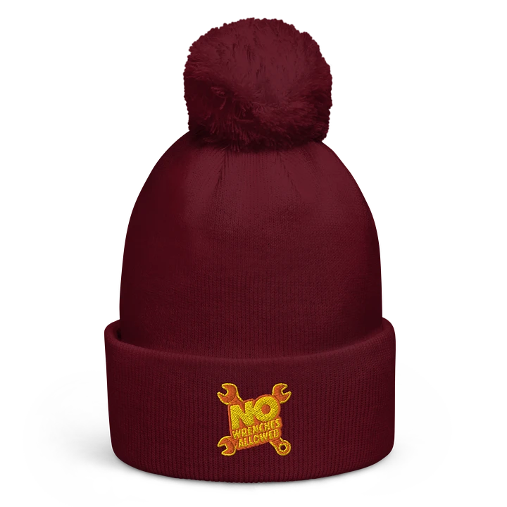#NoWrenchesAllowed Pom-Pom Toque/Beanie product image (1)