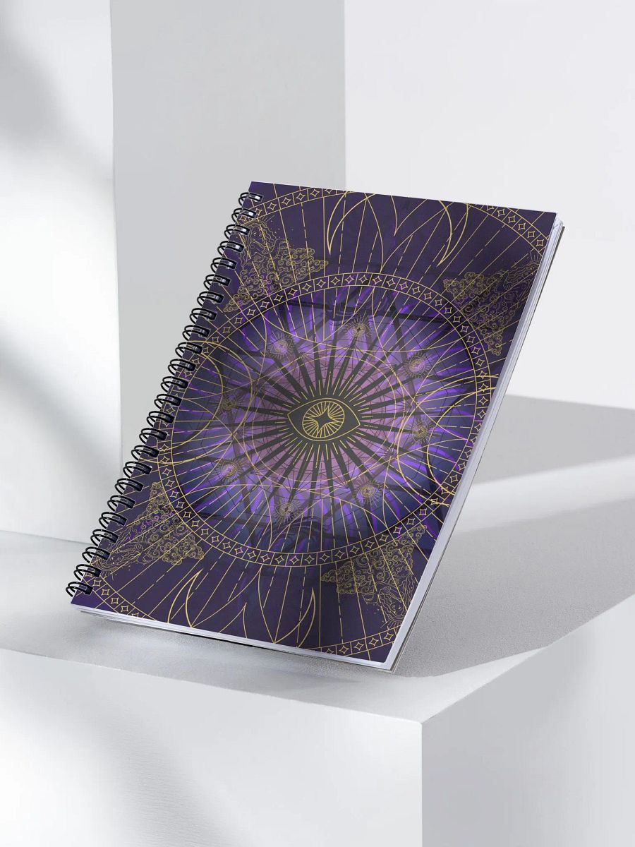 Mystical Radiance Spiral Notebook product image (3)