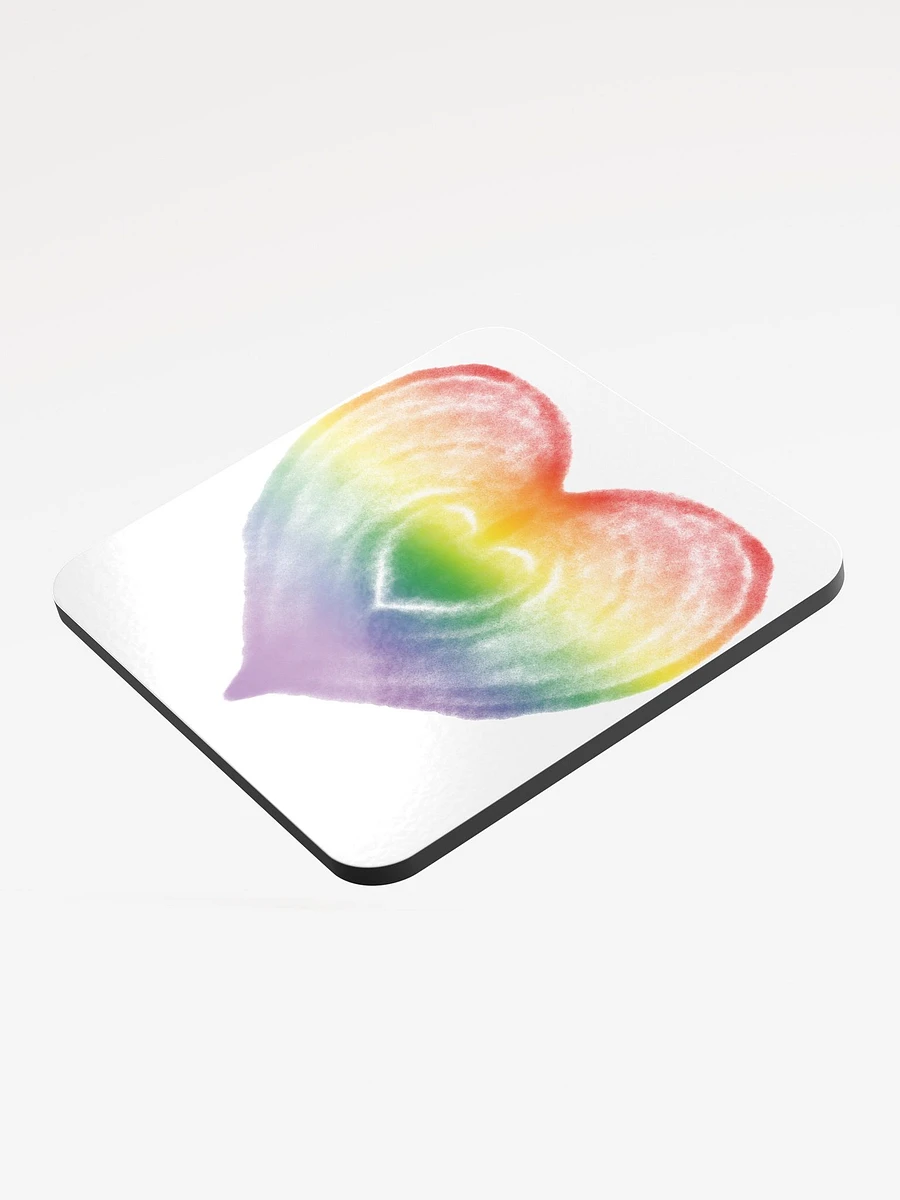 Rainbow Heart Coaster product image (3)