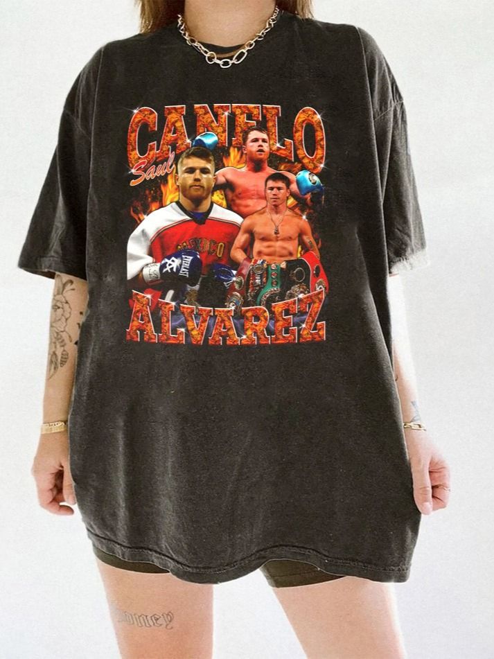 Vintage Canelo Alvarez Graphic Tee (Unisex) product image (1)