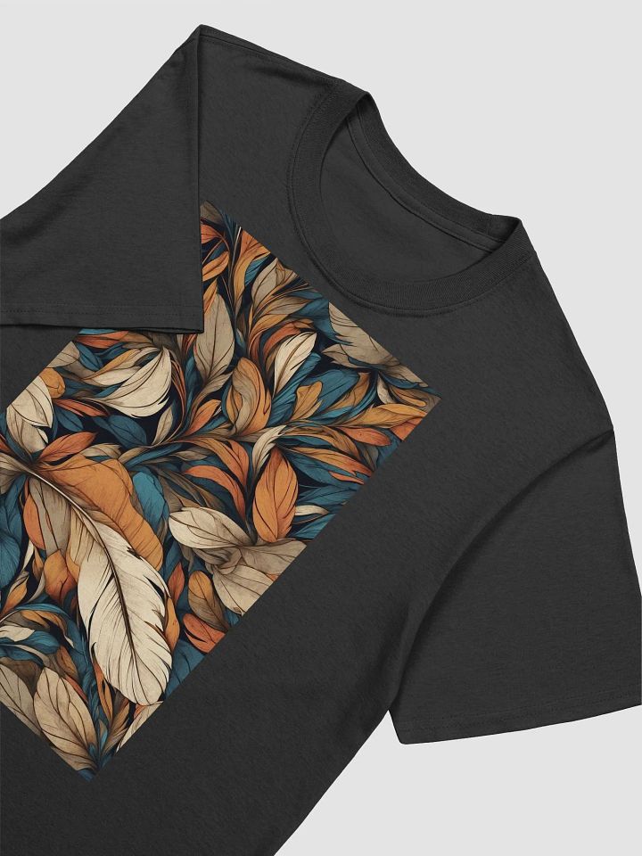 Autumnal Feathers Abstract T-Shirt product image (1)