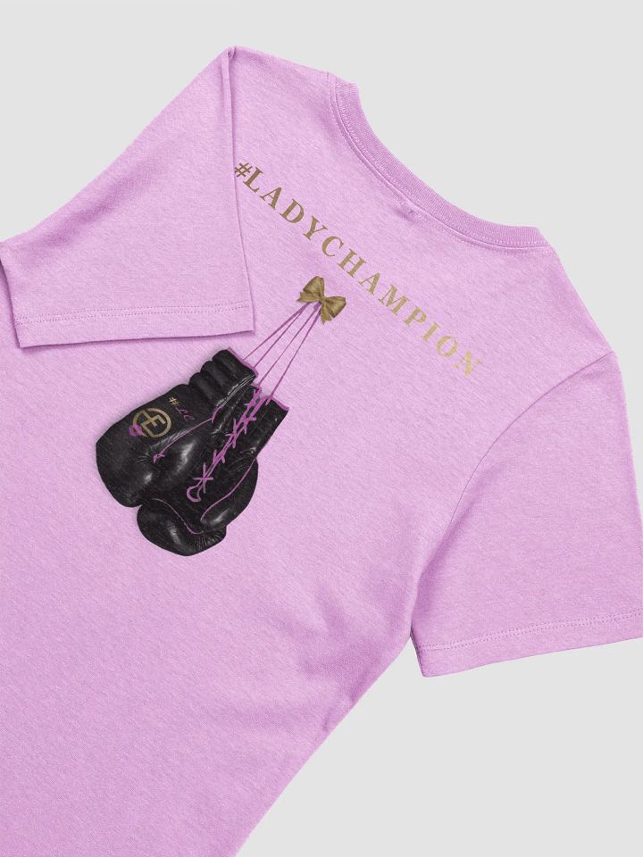 LADY CHAMPION BOXING GLOVES T-SHIRT product image (1)