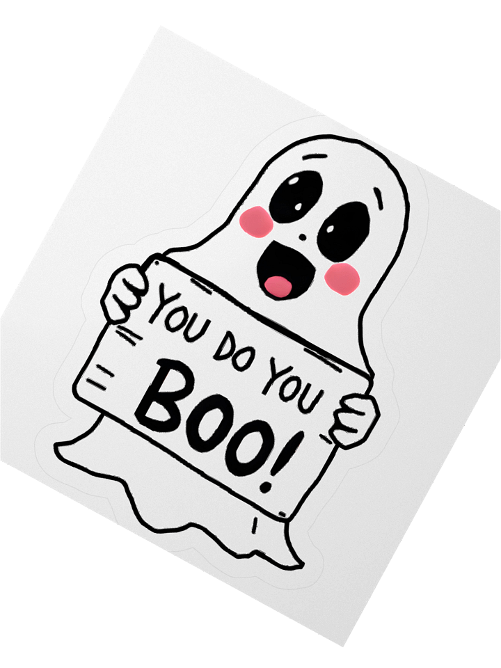 Sticker - You do you boo product image (2)