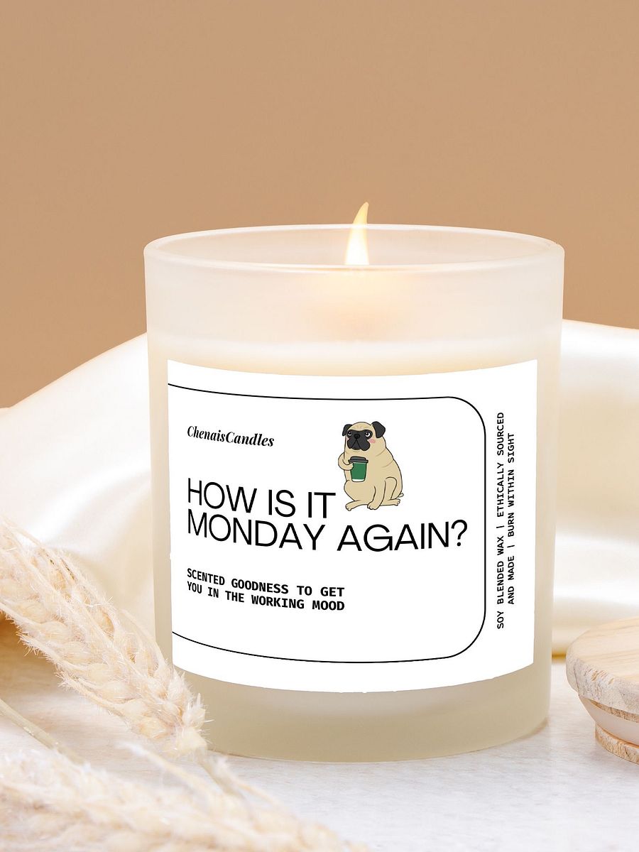Monday Frosted Candles product image (3)