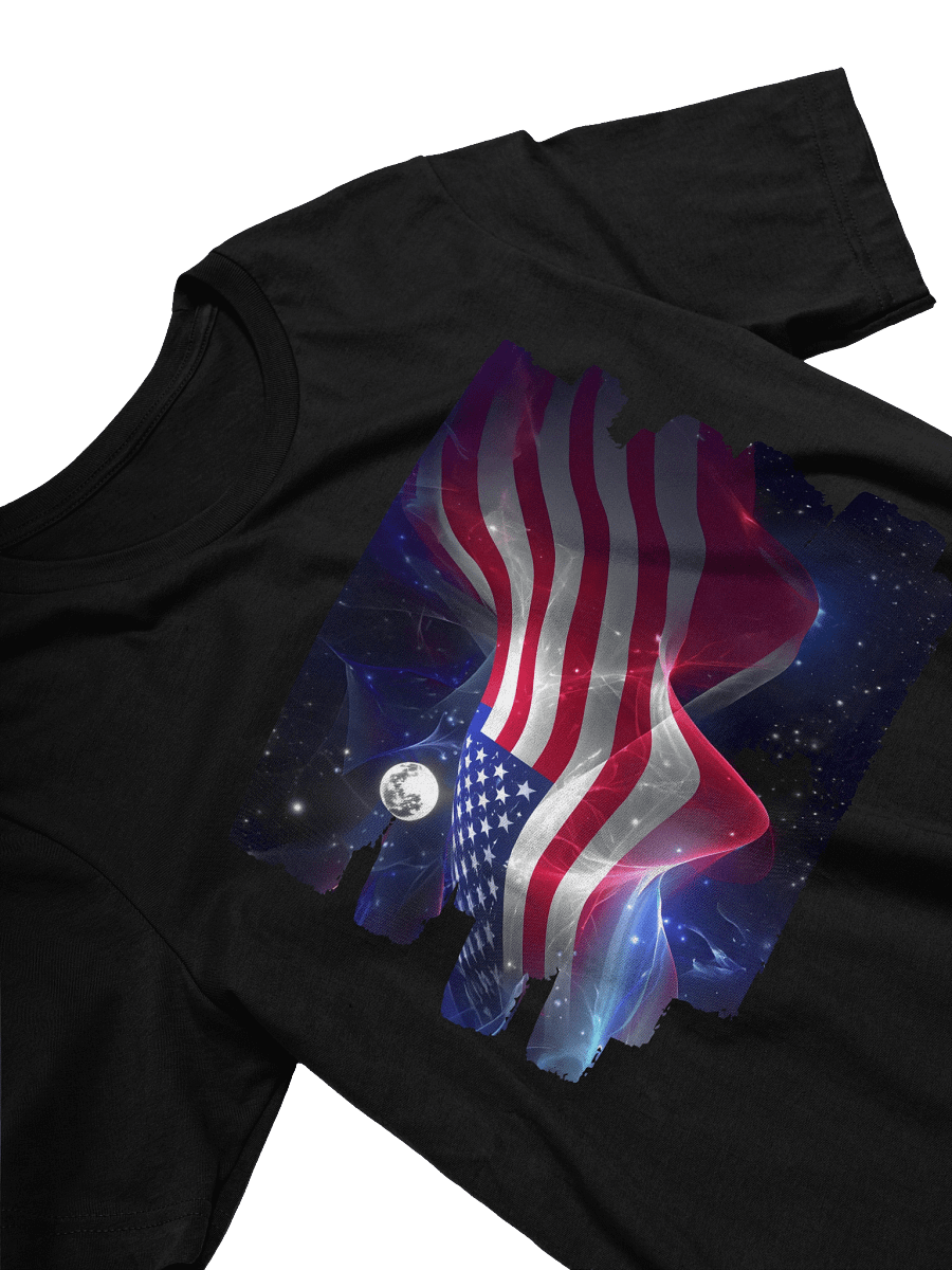 Flying High American Flag Supersoft T-Shirt product image (3)