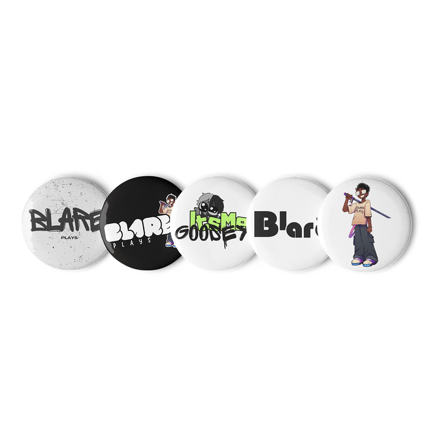 Blare & Goosey Collection Pin Button Set product image (1)