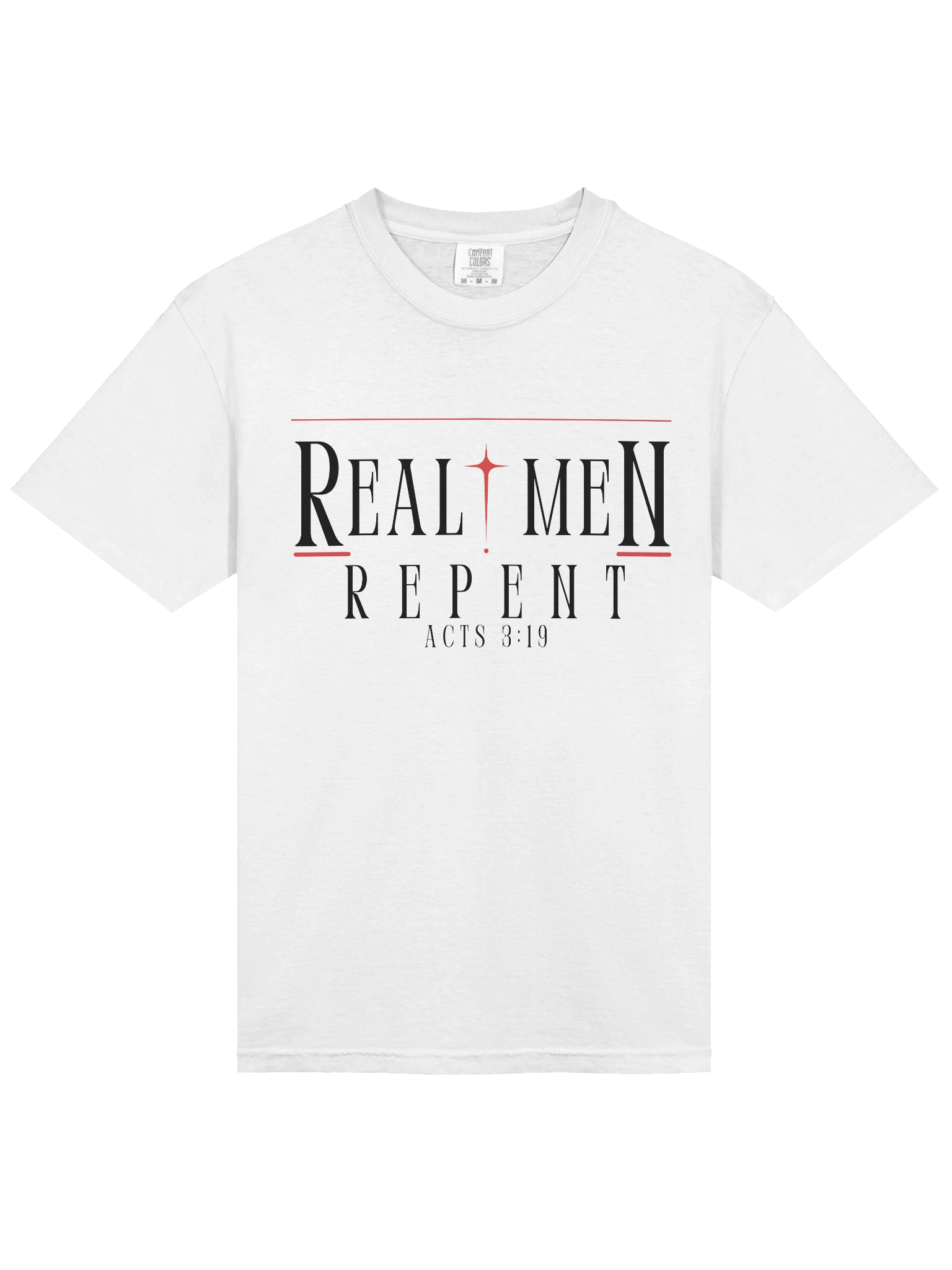 Real Men Repent - Men’s Christian T-Shirt product image (3)